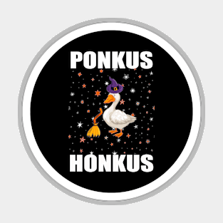 Funny Halloween Witches Duck Cute Honkus Ponkus Magnet